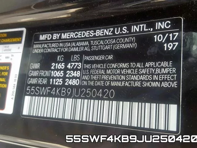 55SWF4KB9JU250420 фото 2