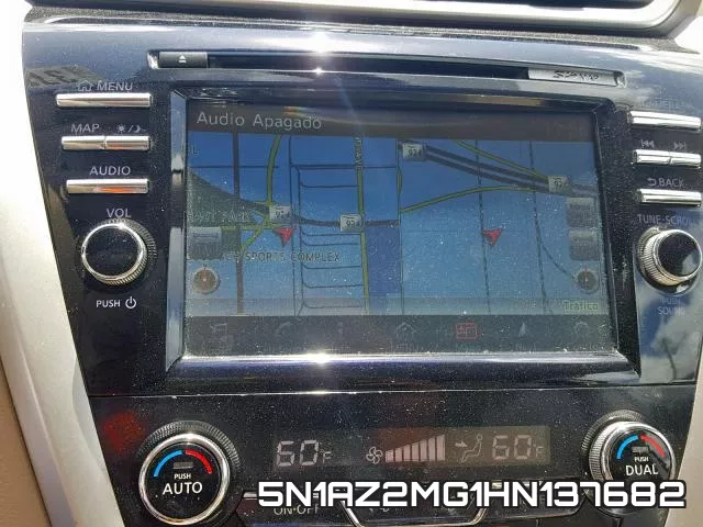 5N1AZ2MG1HN137682 фото 10