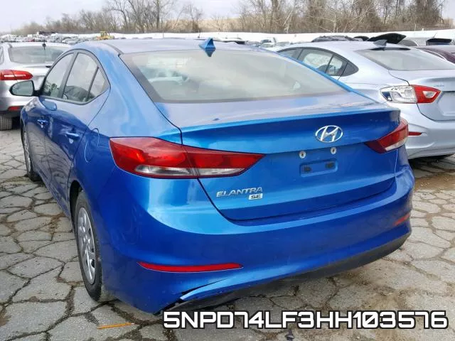 5NPD74LF3HH103576 фото 4