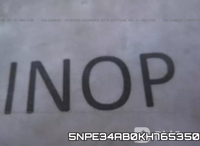 5NPE34AB0KH765350 фото 8