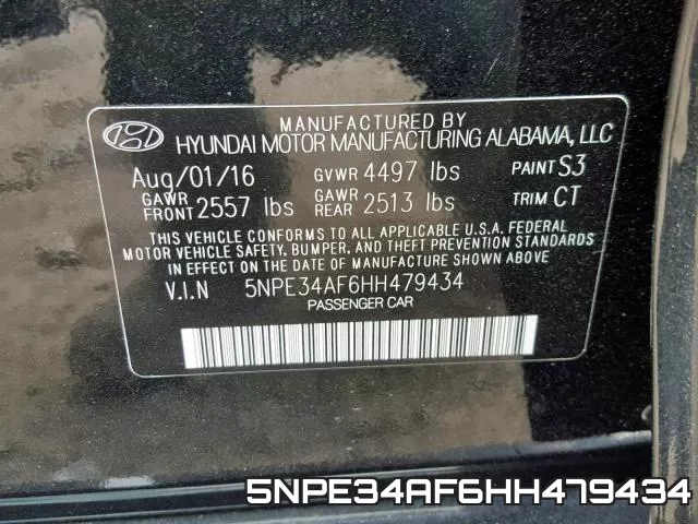 5NPE34AF6HH479434 фото 2