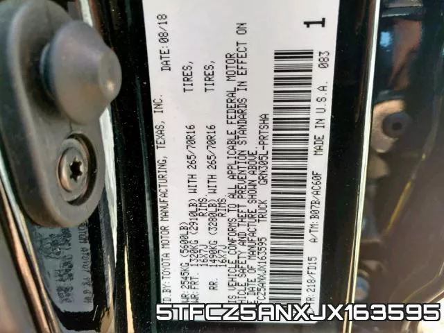 5TFCZ5ANXJX163595 фото 2