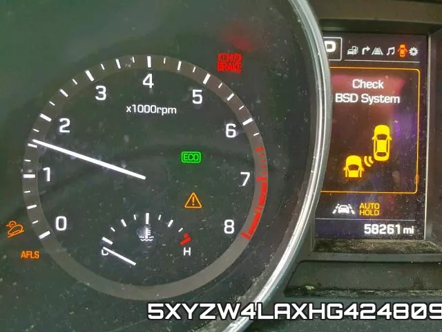 5XYZW4LAXHG424809 фото 9