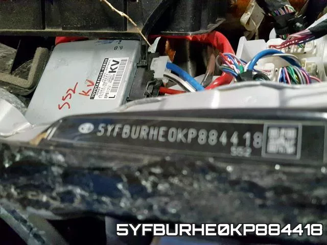 5YFBURHE0KP884418 фото 2