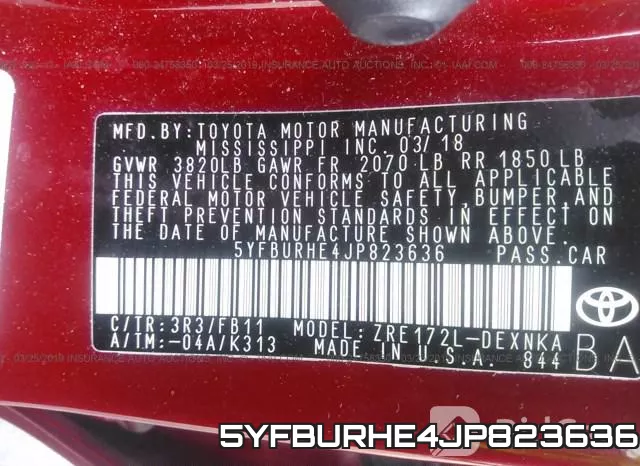 5YFBURHE4JP823636 фото 10