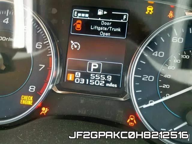 JF2GPAKC0H8212516 фото 9