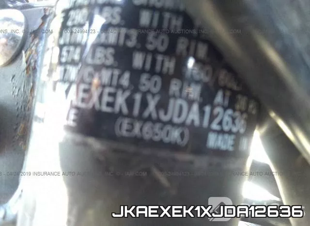 JKAEXEK1XJDA12636 фото 2