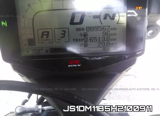 JS1DM11B5H2100911 фото 8