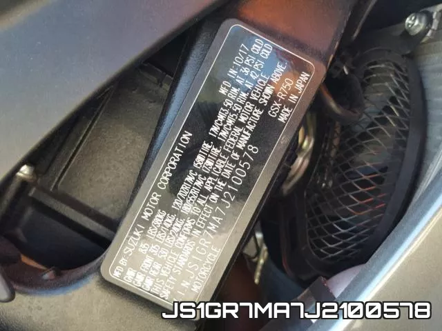 JS1GR7MA7J2100578 фото 2