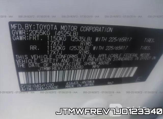 JTMWFREV7JD123340 фото 10