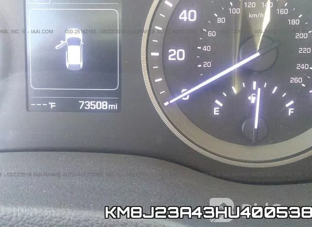 KM8J23A43HU400538 фото 8