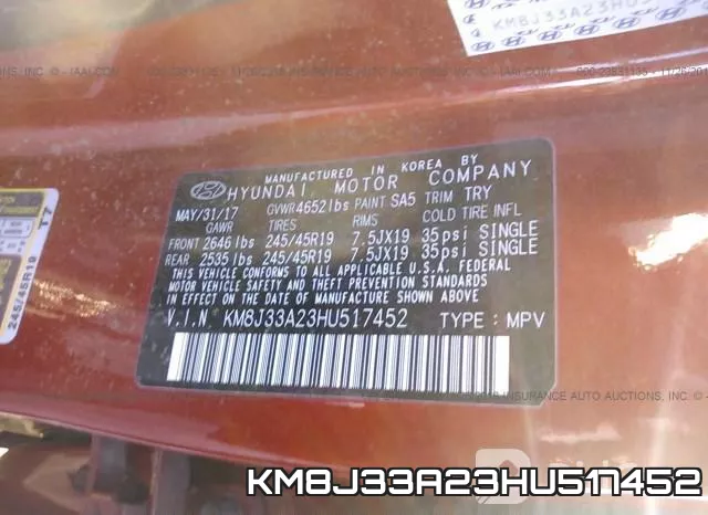 KM8J33A23HU517452 фото 10