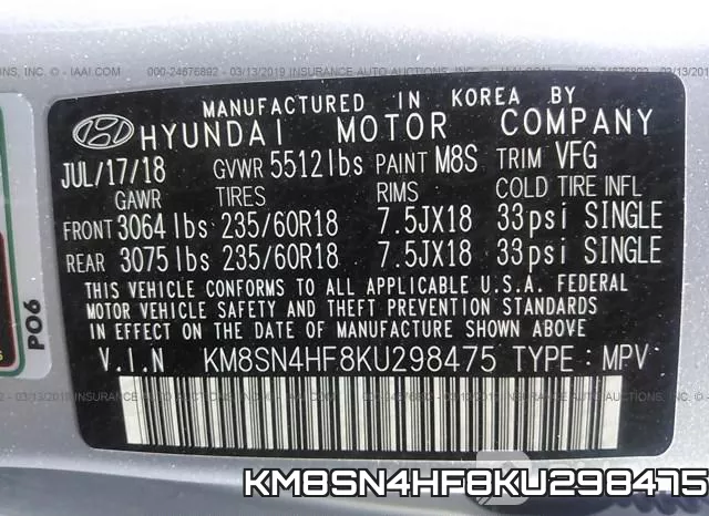 KM8SN4HF8KU298475 фото 10