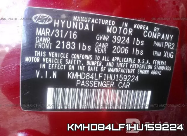 KMHD84LF1HU159224 фото 10