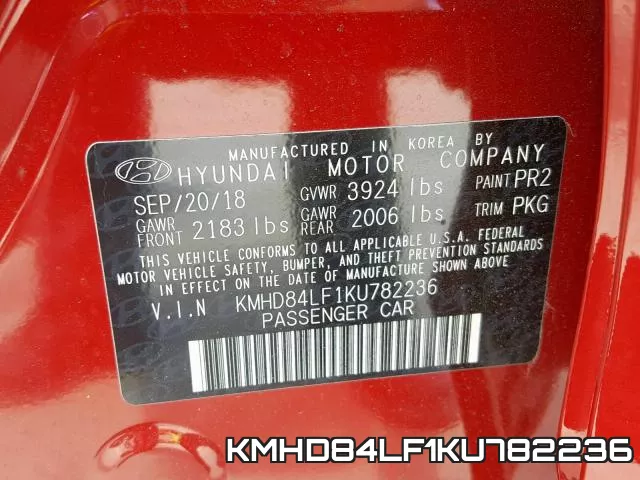 KMHD84LF1KU782236 фото 2