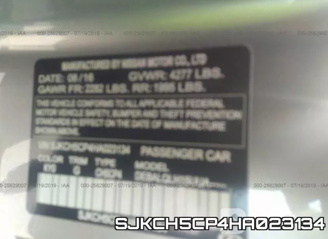 SJKCH5CP4HA023134 фото 10