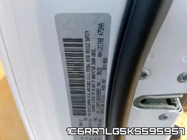1C6RR7LG5KS595957 фото 2