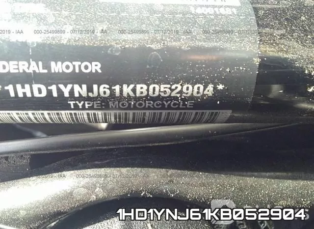 1HD1YNJ61KB052904 фото 2
