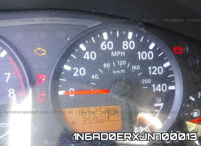 1N6AD0ERXJN700013 фото 8