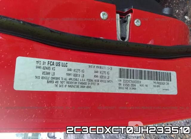 2C3CDXCT0JH233510 фото 9