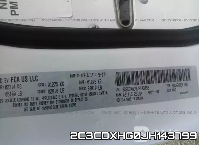 2C3CDXHG0JH143799 фото 10