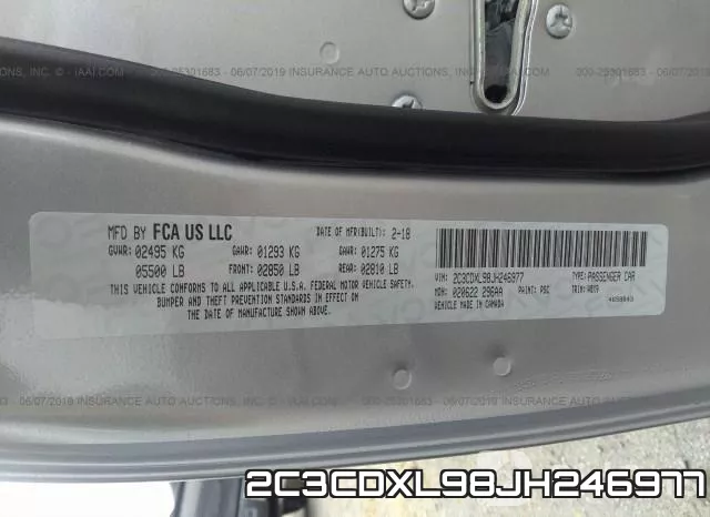 2C3CDXL98JH246977 фото 10