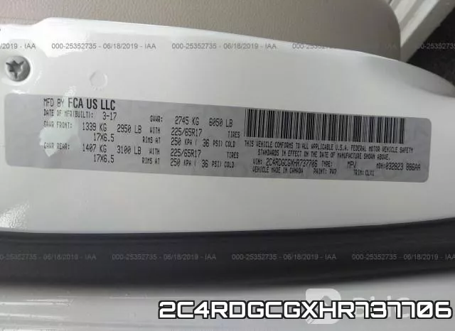 2C4RDGCGXHR737706 фото 10