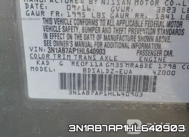 3N1AB7AP1HL640903 фото 10