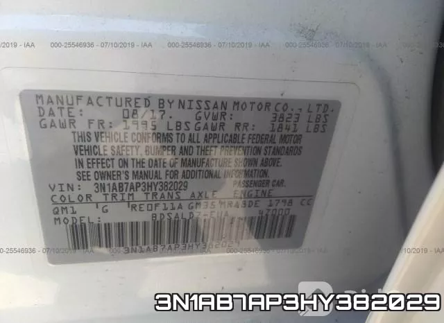 3N1AB7AP3HY382029 фото 10