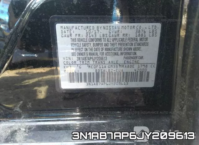 3N1AB7AP6JY209613 фото 10