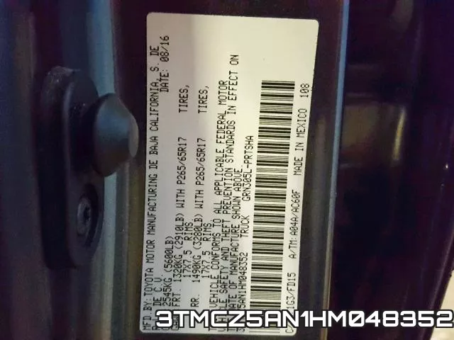 3TMCZ5AN1HM048352 фото 2