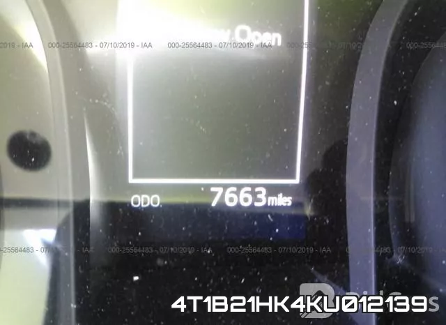 4T1B21HK4KU012139 фото 8