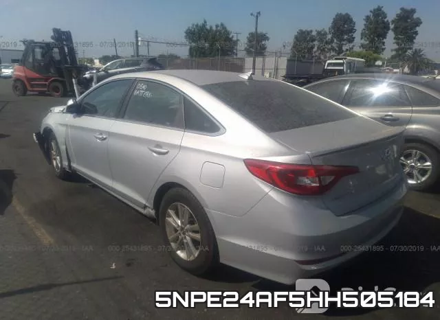 5NPE24AF5HH505184 фото 4
