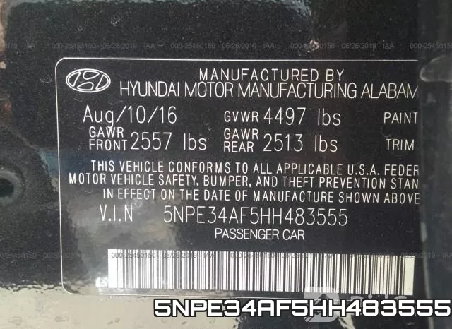 5NPE34AF5HH483555 фото 10