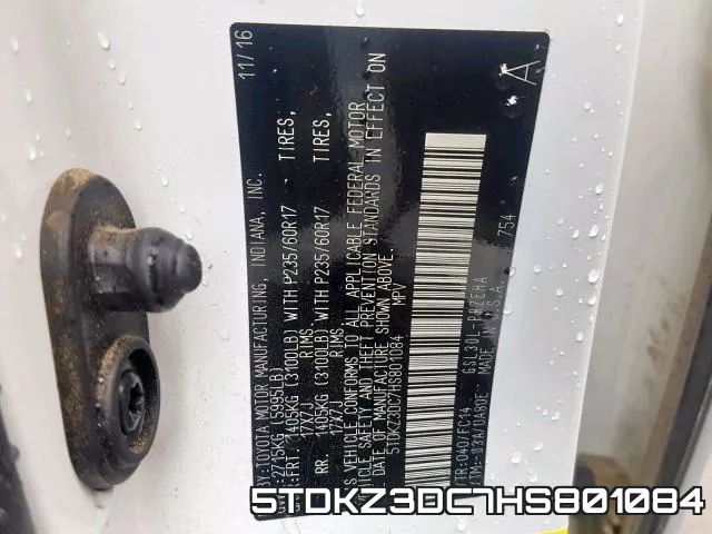 5TDKZ3DC7HS801084 фото 2