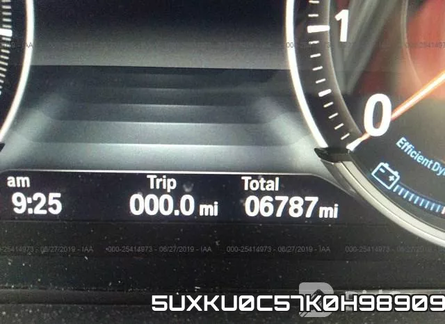 5UXKU0C57K0H98909 фото 8