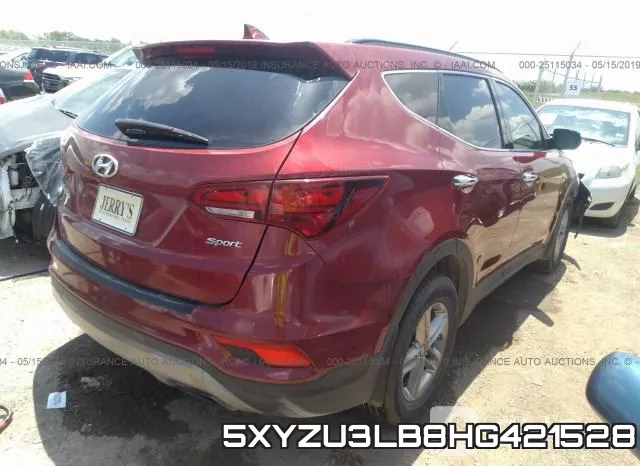 5XYZU3LB8HG421528 фото 5