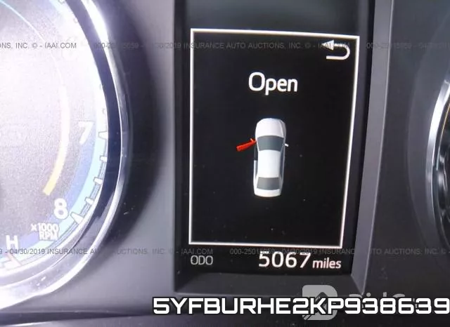 5YFBURHE2KP938639 фото 8
