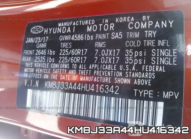 KM8J33A44HU416342 фото 10
