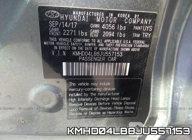 KMHD04LB8JU557153 фото 10