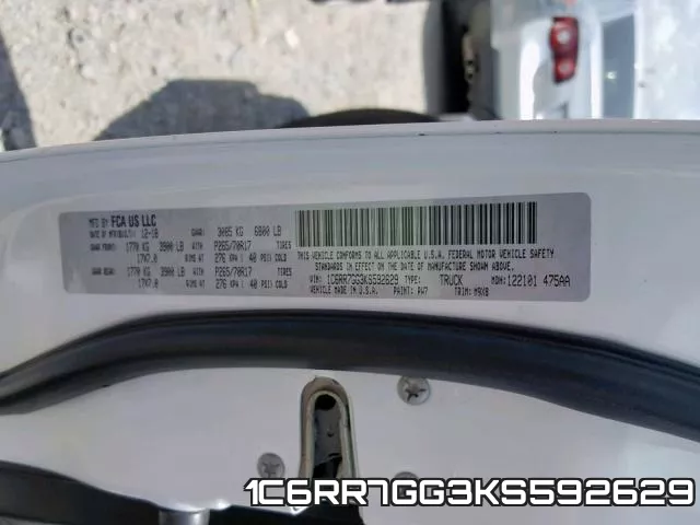 1C6RR7GG3KS592629 фото 2
