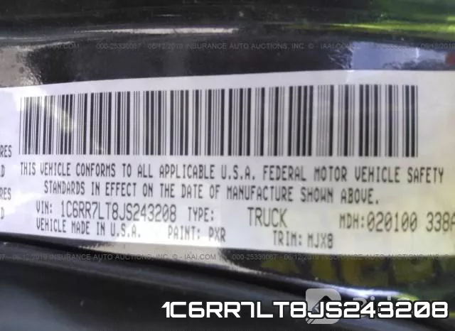 1C6RR7LT8JS243208 фото 10