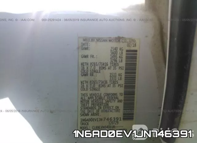 1N6AD0EV1JN746391 фото 10