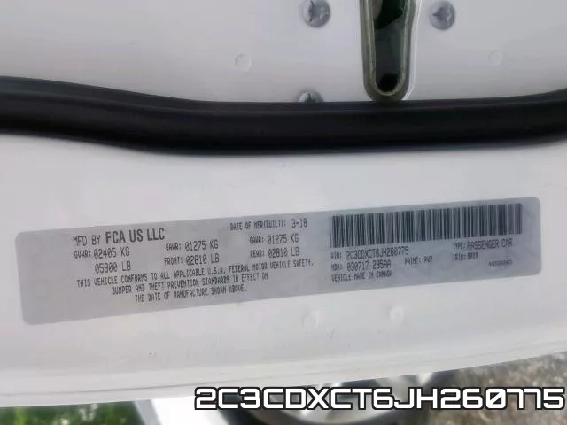 2C3CDXCT6JH260775 фото 2