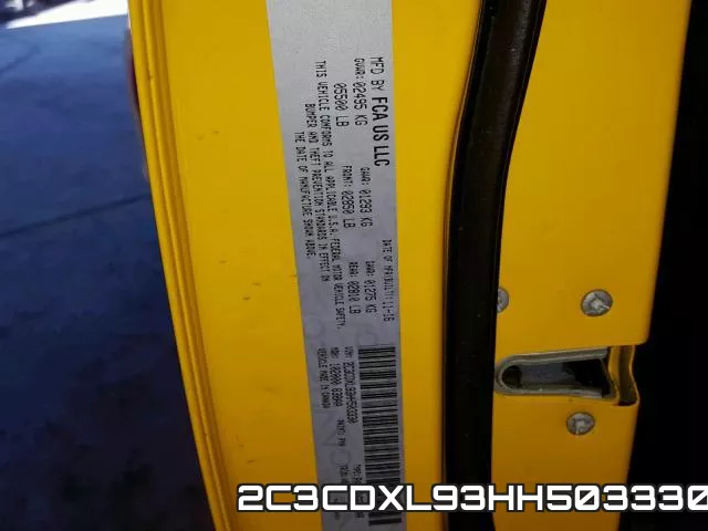 2C3CDXL93HH503330 фото 2