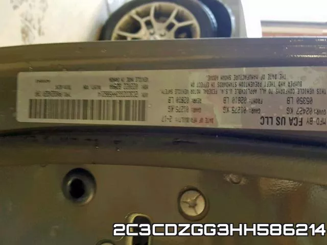 2C3CDZGG3HH586214 фото 2