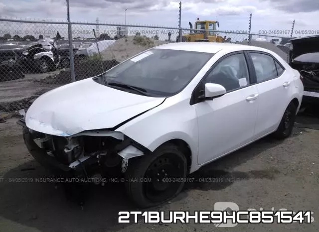 2T1BURHE9HC851541 фото 3