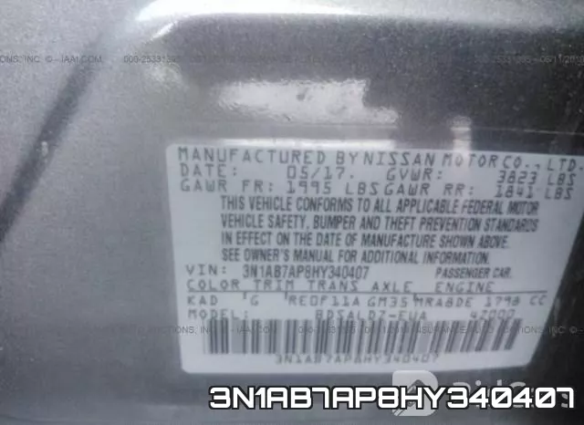 3N1AB7AP8HY340407 фото 10