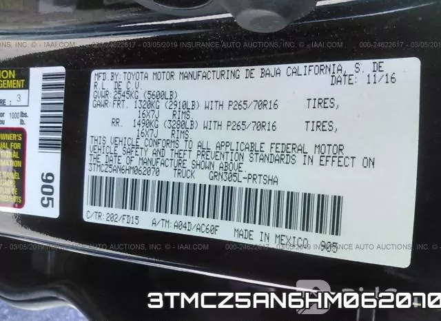 3TMCZ5AN6HM062070 фото 10
