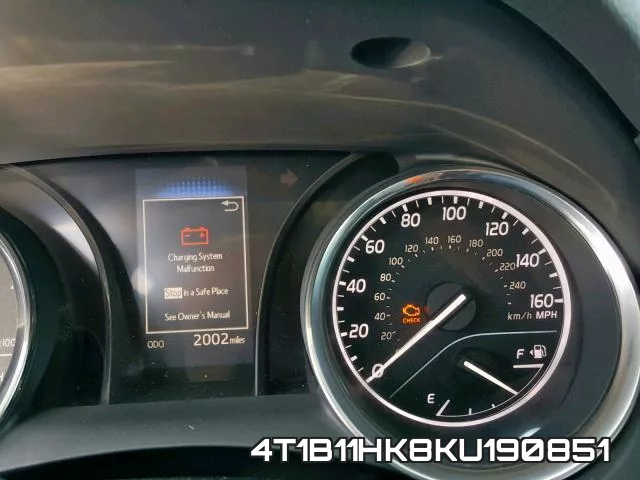 4T1B11HK8KU190851 фото 9